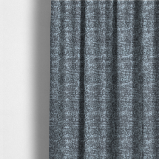 Santiago Semi Plain Chenille In Dark Grey Colour Upholstery Fabric CTR-2862 - Made To Measure Curtains