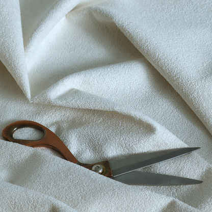 Tobago Boucle In Cream Colour Upholstery Fabric CTR-2865