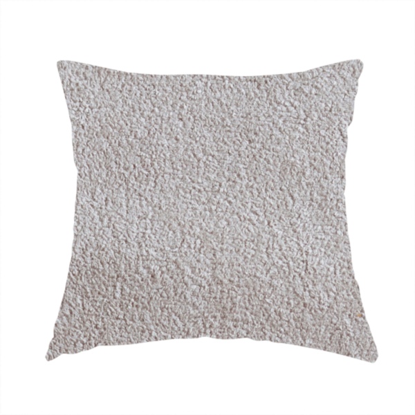 Tobago Boucle In Beige Colour Upholstery Fabric CTR-2866 - Handmade Cushions