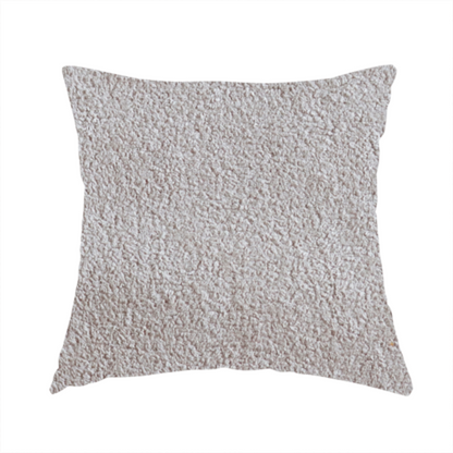 Tobago Boucle In Beige Colour Upholstery Fabric CTR-2866 - Handmade Cushions