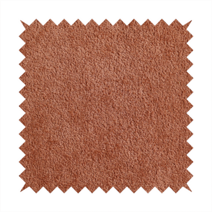 Tobago Boucle In Burnt Orange Colour Upholstery Fabric CTR-2868