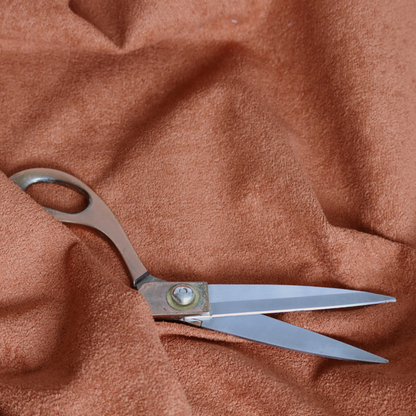 Tobago Boucle In Burnt Orange Colour Upholstery Fabric CTR-2868