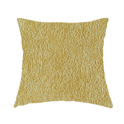 Tobago Boucle In Yellow Colour Upholstery Fabric CTR-2870 - Handmade Cushions