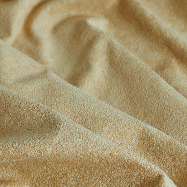 Tobago Boucle In Yellow Colour Upholstery Fabric CTR-2870