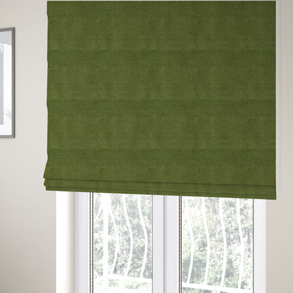 Tobago Boucle In Green Colour Upholstery Fabric CTR-2872 - Roman Blinds