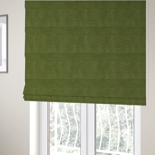Tobago Boucle In Green Colour Upholstery Fabric CTR-2872 - Roman Blinds