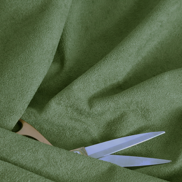 Tobago Boucle In Forest Green Colour Upholstery Fabric CTR-2873