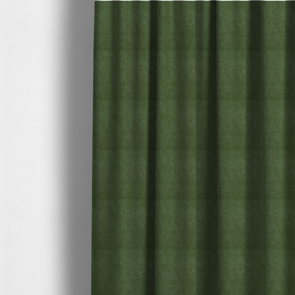 Tobago Boucle In Forest Green Colour Upholstery Fabric CTR-2873 - Made To Measure Curtains