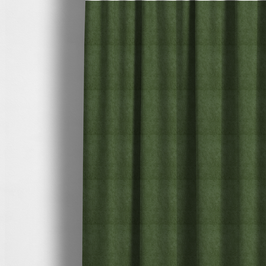 Tobago Boucle In Forest Green Colour Upholstery Fabric CTR-2873 - Made To Measure Curtains