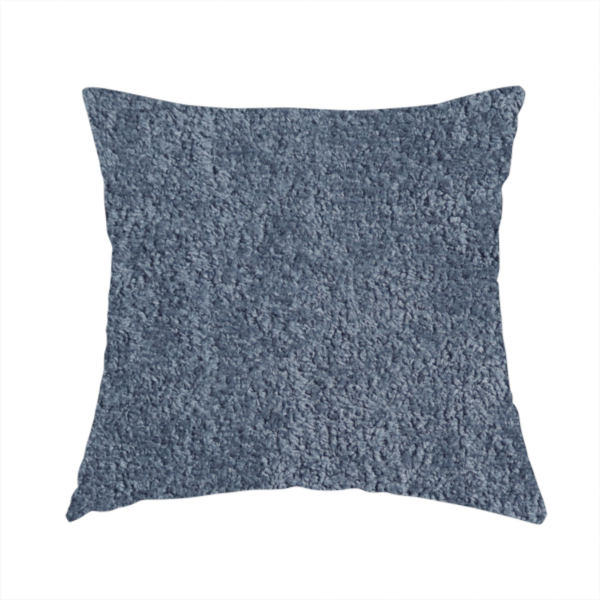 Tobago Boucle In Blue Colour Upholstery Fabric CTR-2874 - Handmade Cushions