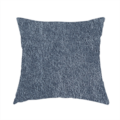 Tobago Boucle In Blue Colour Upholstery Fabric CTR-2874 - Handmade Cushions