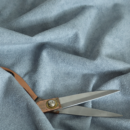 Tobago Boucle In Baby Blue Colour Upholstery Fabric CTR-2875