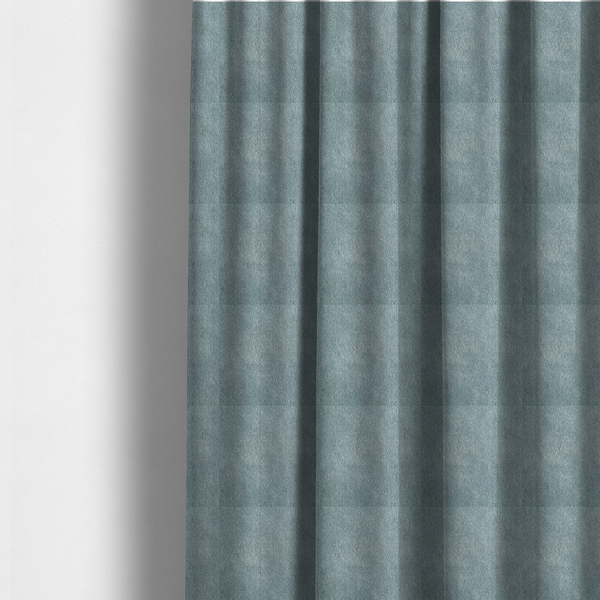 Tobago Boucle In Baby Blue Colour Upholstery Fabric CTR-2875 - Made To Measure Curtains