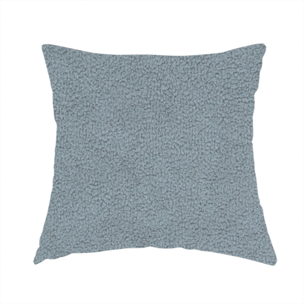 Tobago Boucle In Silver Grey Colour Upholstery Fabric CTR-2876 - Handmade Cushions