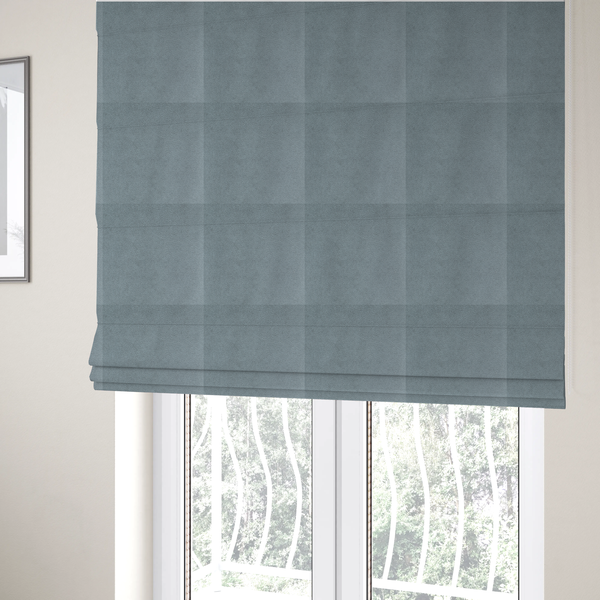 Tobago Boucle In Silver Grey Colour Upholstery Fabric CTR-2876 - Roman Blinds