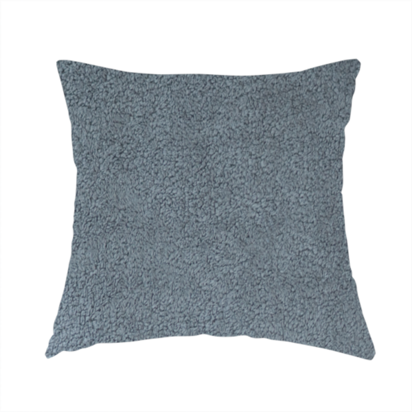Tobago Boucle In Grey Colour Upholstery Fabric CTR-2877 - Handmade Cushions