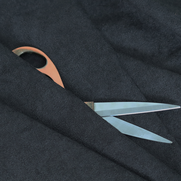 Tobago Boucle In Black Colour Upholstery Fabric CTR-2878