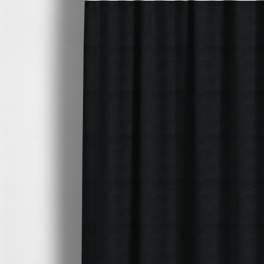 Tobago Boucle In Black Colour Upholstery Fabric CTR-2878 - Made To Measure Curtains