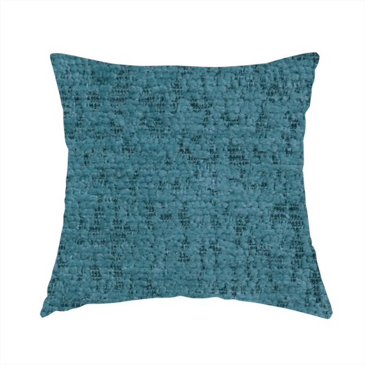 Sedgwick Soft Textured In Teal Colour Upholstery Fabric CTR-2880 - Handmade Cushions