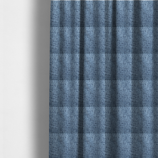 Sedgwick Soft Textured In Blue Colour Upholstery Fabric CTR-2883 - Made To Measure Curtains