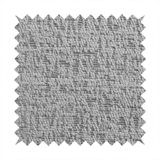 Sedgwick Soft Textured In Silver Grey Colour Upholstery Fabric CTR-2885
