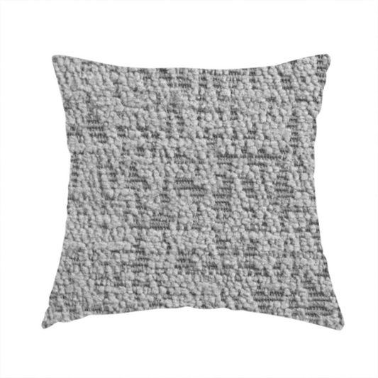 Sedgwick Soft Textured In Silver Grey Colour Upholstery Fabric CTR-2885 - Handmade Cushions