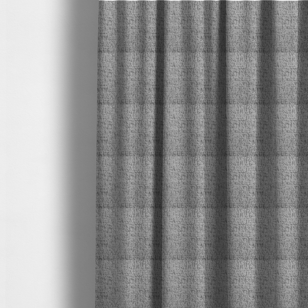 Sedgwick Soft Textured In Silver Grey Colour Upholstery Fabric CTR-2885 - Made To Measure Curtains