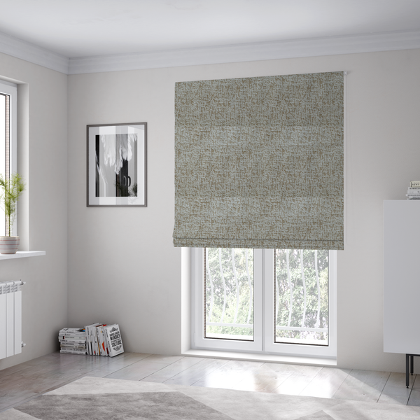 Sedgwick Soft Textured In Beige Colour Upholstery Fabric CTR-2888 - Roman Blinds
