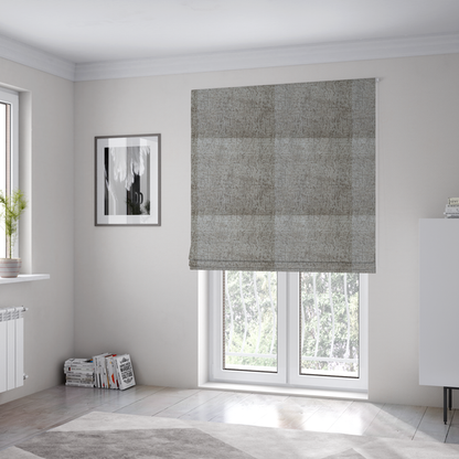 Sedgwick Soft Textured In Mocha Brown Colour Upholstery Fabric CTR-2889 - Roman Blinds