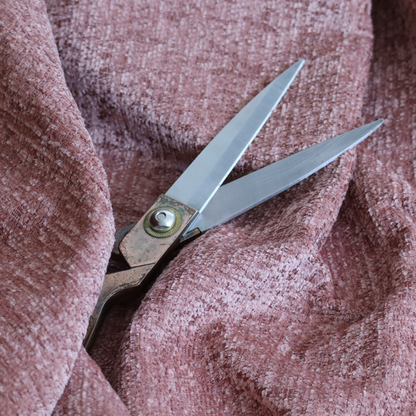 Sedgwick Soft Textured In Dusty Pink Colour Upholstery Fabric CTR-2892