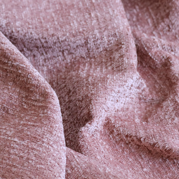 Sedgwick Soft Textured In Dusty Pink Colour Upholstery Fabric CTR-2892