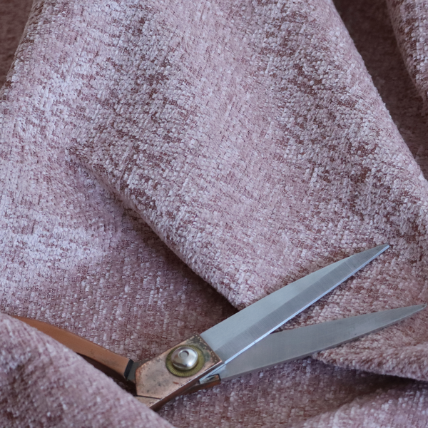 Sedgwick Soft Textured In Pink Colour Upholstery Fabric CTR-2893