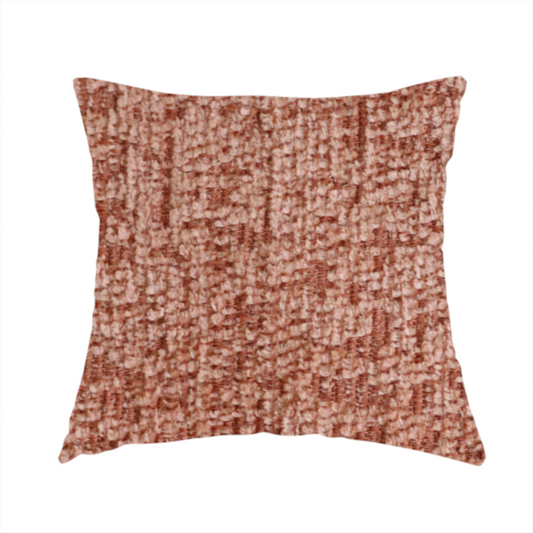 Sedgwick Soft Textured In Orange Colour Upholstery Fabric CTR-2894 - Handmade Cushions