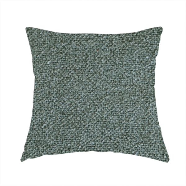 Natland Boucle Chenille Textured In Sage Green Colour Upholstery Fabric CTR-2895 - Handmade Cushions