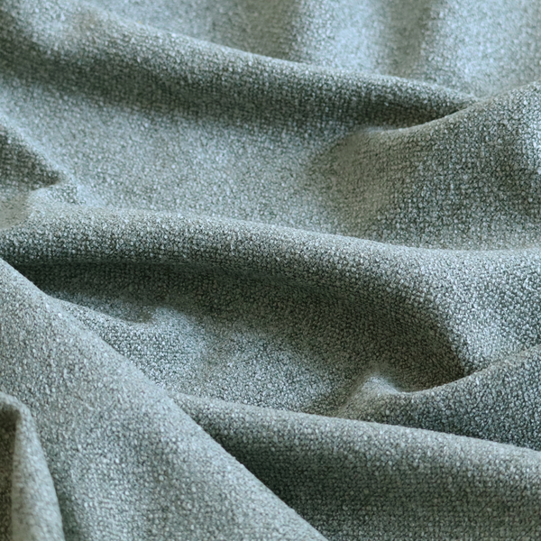 Natland Boucle Chenille Textured In Sage Green Colour Upholstery Fabric CTR-2895