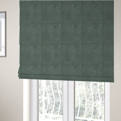 Natland Boucle Chenille Textured In Sage Green Colour Upholstery Fabric CTR-2895 - Roman Blinds