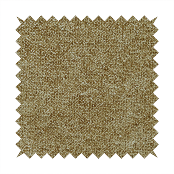 Natland Boucle Chenille Textured In Mustard Colour Upholstery Fabric CTR-2899