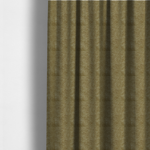 Natland Boucle Chenille Textured In Mustard Colour Upholstery Fabric CTR-2899 - Made To Measure Curtains
