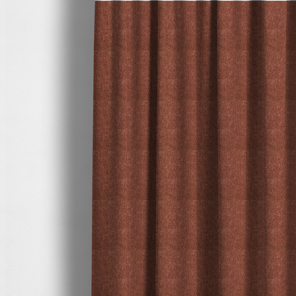 Natland Boucle Chenille Textured In Burnt Orange Colour Upholstery Fabric CTR-2900 - Made To Measure Curtains