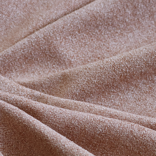 Natland Boucle Chenille Textured In Orange Colour Upholstery Fabric CTR-2901