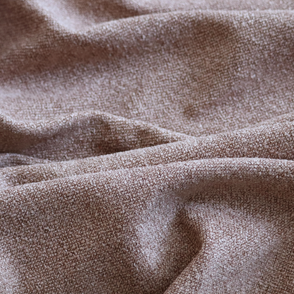 Natland Boucle Chenille Textured In Pastel Orange Colour Upholstery Fabric CTR-2902