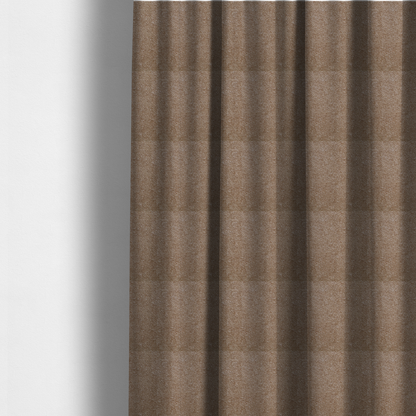 Natland Boucle Chenille Textured In Pastel Orange Colour Upholstery Fabric CTR-2902 - Made To Measure Curtains