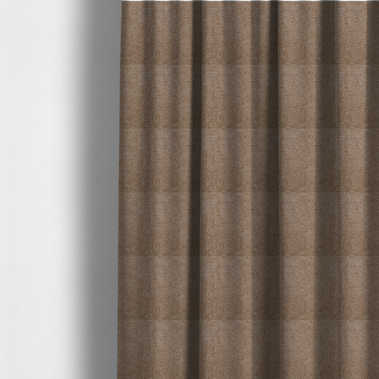 Natland Boucle Chenille Textured In Pastel Orange Colour Upholstery Fabric CTR-2902 - Made To Measure Curtains