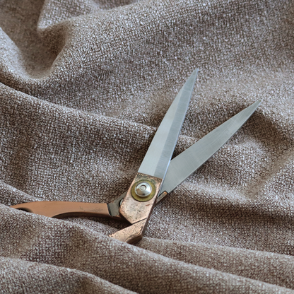 Natland Boucle Chenille Textured In Copper Brown Colour Upholstery Fabric CTR-2903