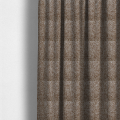 Natland Boucle Chenille Textured In Copper Brown Colour Upholstery Fabric CTR-2903 - Made To Measure Curtains