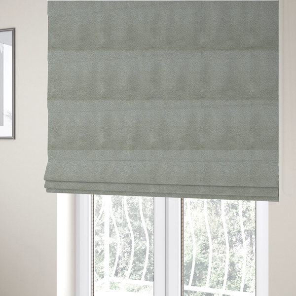 Natland Boucle Chenille Textured In Cream Colour Upholstery Fabric CTR-2905 - Roman Blinds