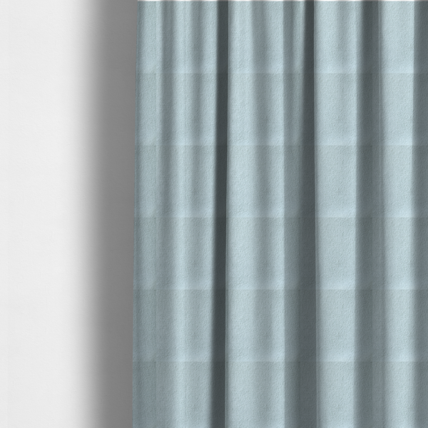 Natland Boucle Chenille Textured In White Colour Upholstery Fabric CTR-2906 - Made To Measure Curtains