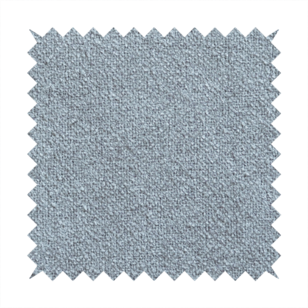 Natland Boucle Chenille Textured In Light Grey Colour Upholstery Fabric CTR-2907