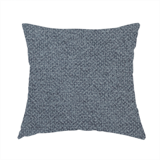 Natland Boucle Chenille Textured In Grey Colour Upholstery Fabric CTR-2908 - Handmade Cushions
