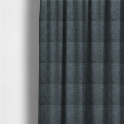 Natland Boucle Chenille Textured In Dark Grey Colour Upholstery Fabric CTR-2909 - Made To Measure Curtains